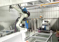 หุ่นยนต์อัตโนมัติแลกเปลี่ยนความร้อนครีบและหลอดอลูมิเนียมเครื่องเชื่อม