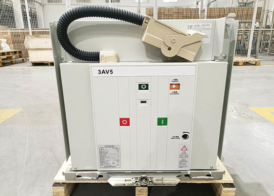 เบรกเกอร์สูญญากาศแรงดันสูงแบบถอนได้สามเฟส AC 50HZ 1250A 220V