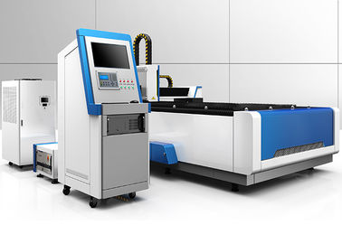 500W ไฟเบอร์เลเซอร์เครื่องตัดเลเซอร์ 1500 X 3000mm กับ Racus IPG Laser Source
