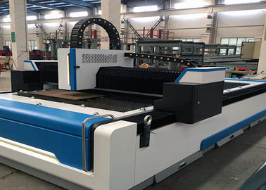 เครื่องตัดเลเซอร์ CNC ขนาดเล็ก, 1500 X 3000mm เครื่องตัดไฟเบอร์กลาส 1000 วัตต์