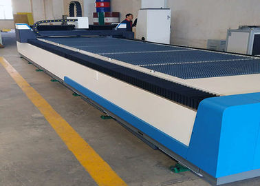 เครื่องตัดเลเซอร์ CNC ประสิทธิภาพสูง 2000W 1500 X 6000mm สำหรับอลูมิเนียม