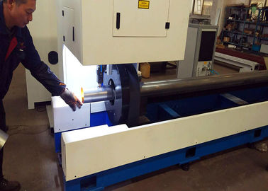เครื่องตัดท่อเหล็ก CNC 500W เครื่อง Raycus IPG Fiber Laser Power