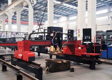 เครื่องตัดแก๊สพลาสม่าแบบซีเอ็นซี Gantry Type 1 ไฟฉายก๊าซ 1 ไฟฉายพลาสม่า