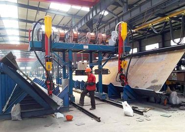ความสูงของเว็บ 2000mm H Beam Line, Automatic T Type เครื่องตัด SAW H Beam