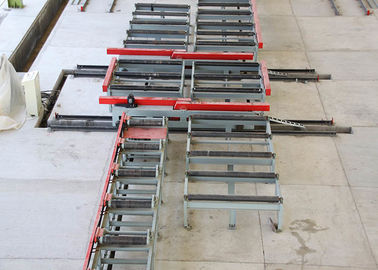 สายการผลิต 180 องศา H Beam 4000-15000mm ยาวด้วยมอเตอร์ 1.5KW