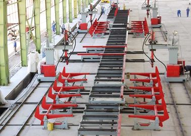 สายพานลำเลียงผลิตสายพานลำเลียงหนัก 2.5 T / m Transforming H Beam Line