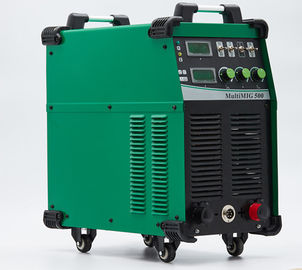 อินเวอร์เตอร์ดิจิตอล IGBT MIG / MAG เครื่องเชื่อมอาร์ค 500A สำหรับแผ่นเหล็กชุบสังกะสีคาร์บอน
