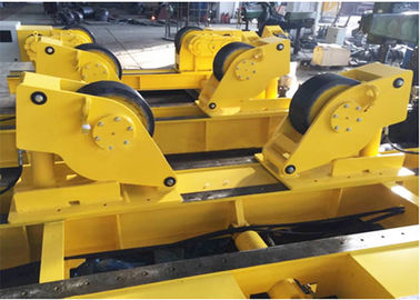 40T Hydraulic Pipe เครื่องเชื่อมอุปกรณ์โรตารี่พอดีถังหมุนโรล 380V