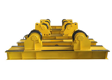 40T Hydraulic Pipe เครื่องเชื่อมอุปกรณ์โรตารี่พอดีถังหมุนโรล 380V