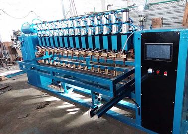 สีที่กำหนดเอง 100KVA ลวดตาข่ายอัตโนมัติเครื่องเชื่อมจุดหลายจุด