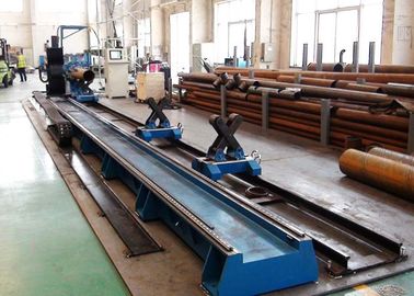 CNC4 เปลวไฟเครื่องตัดหลอดพลาสม่าแรงดันไฟฟ้าที่กำหนดเอง 200-1400mm เส้นผ่าศูนย์กลางท่อ