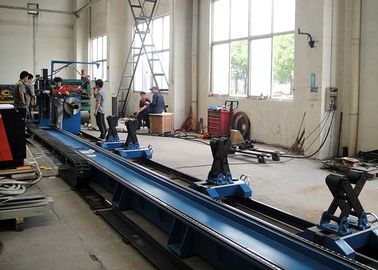 CNC4 เปลวไฟเครื่องตัดหลอดพลาสม่าแรงดันไฟฟ้าที่กำหนดเอง 200-1400mm เส้นผ่าศูนย์กลางท่อ