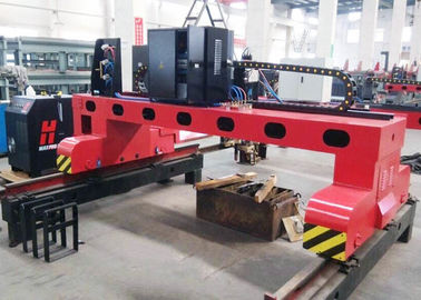 CNC-4000X12000 Gantry Type เครื่องตัดแก๊สและพลาสม่า 1 ไฟฉายแก๊ส 1 คบเพลิงพลาสม่า