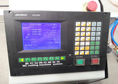 เครื่องตัดพลาสม่า CNC แบบกำหนดเอง 1500X6000mm พร้อมหน้าจอ LCD LCD7 &quot;TFT