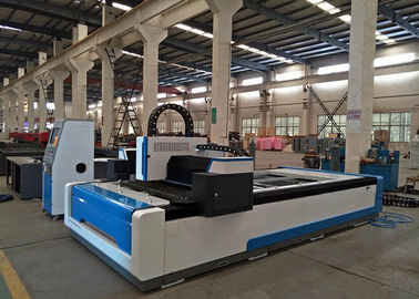 1500W ไฟเบอร์เลเซอร์เครื่องตัดเลเซอร์ 1500 X 3000mm สำหรับโลหะต่างๆ