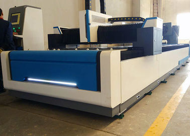 เครื่องตัดเลเซอร์ด้วยเลเซอร์ CNC ประสิทธิภาพสูง 1000W 1500 X 6000mm เครื่องตัดเลเซอร์อุตสาหกรรม