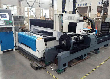 Tube Plate เครื่อง CNC Laser Cutting พิเศษ 500 วัตต์ความเร็วสูง 1500X3000mm