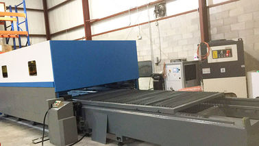 ปิดฝาครอบเครื่องตัดเหล็กด้วยเลเซอร์ Cnc 380V 50Hz / 60Hz แผ่นล้าง Acid
