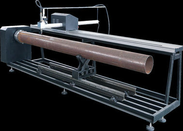เครื่องตัดพลาสม่าเปลวไฟแบบท่อ 3 แกน CNC พร้อมโปรแกรมเทคนิคระดับสูง
