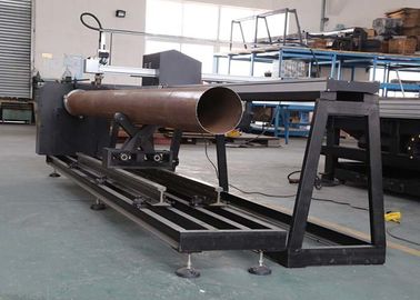 เครื่องตัดพลาสม่าเปลวไฟแบบท่อ 3 แกน CNC พร้อมโปรแกรมเทคนิคระดับสูง